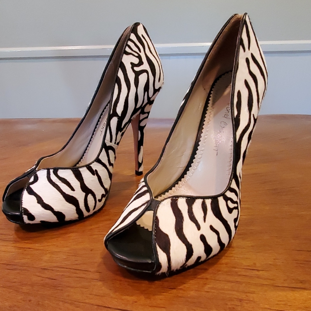 *SALE* Jean-Michel Cazabat zebra heels